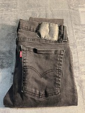 Levi’s 510 black jeans 30w