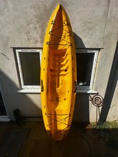 Yellow Ocean Kayak Frenzy – Sit-On-Top Kayak – Used, RIVER FISHING ETC + Paddle