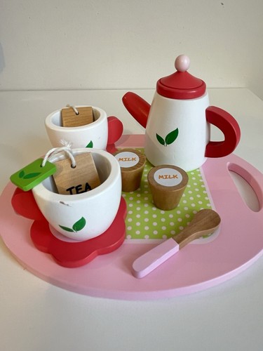 Wooden toy tea set sainsbury - tea,