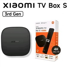 Xiaomi Mi Box S 4K Gen 3 WiFi 6 Wireless Streamer Android Google Smart TV IPTV