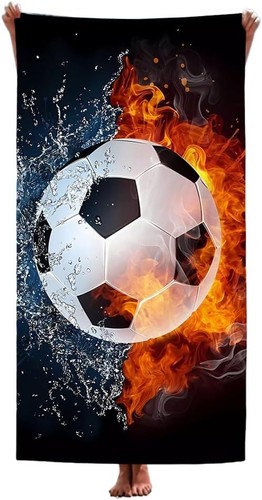 Football beach towel - football,