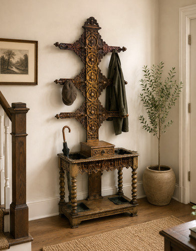 Antique victorian oak - antique,