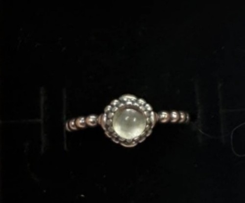 Silver pandora ring april - pandora,