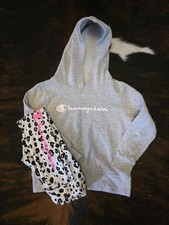 Champion Girls Gray Hooded