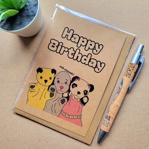 Sooty birthday card - -,