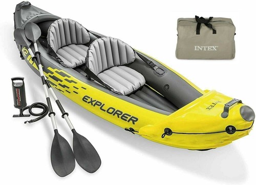 Kayak explorer person - explorer, k2