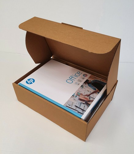 Cardboard lidded box - cardboard,