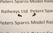 Dapol 113686 Class 35 N Gauge Hymek Dummy Coupling Hook (Pair)