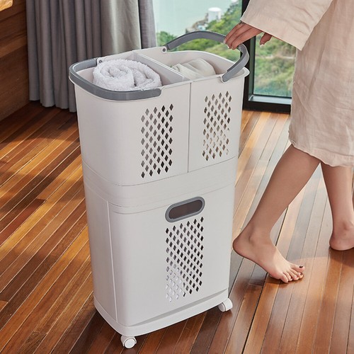 Large laundry sorter trolley - large,