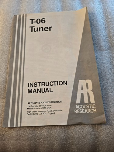 Instruction manual for ar - instruction,