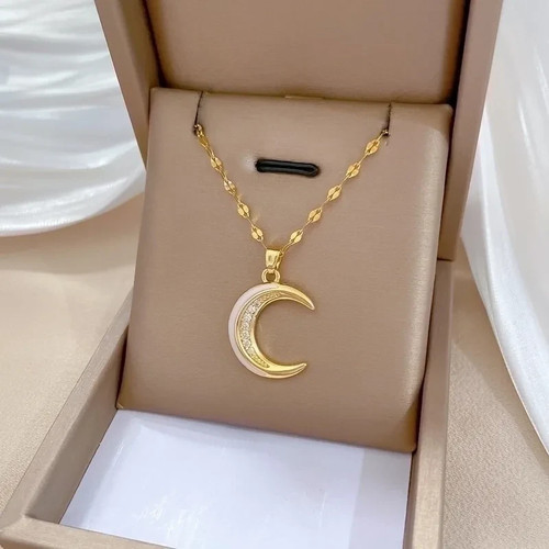 Crescent moon shape zircon - moon,