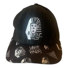 ORIGINAL TYGA LAST KINGS SNAPBACK HAT. RARE BLACK & WHITE COLOR COMBO