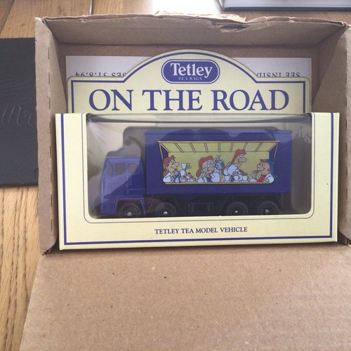 Tetley tea model vehicle - model,