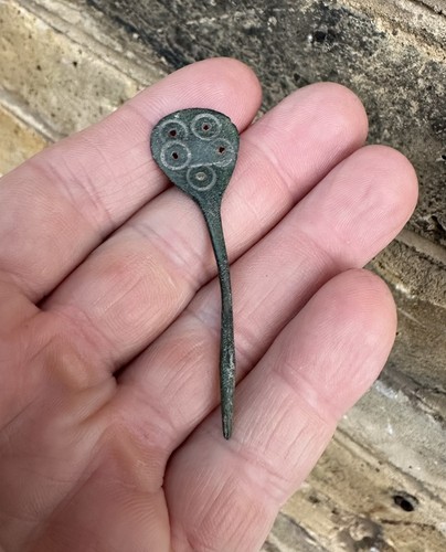 Anglo saxon decorated bronze - saxon,