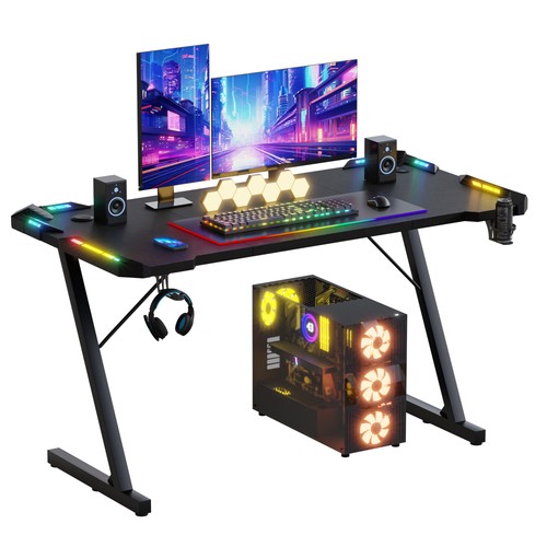 Devoko gaming desk with led - devoko,