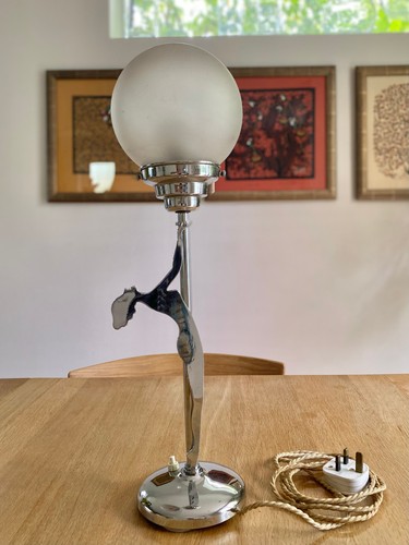 Original 1930s art deco chrome - 1930s,