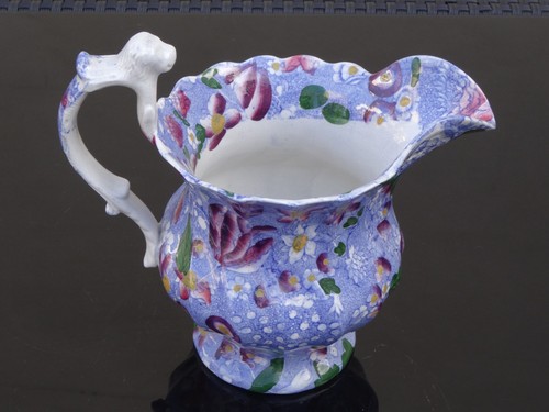 Staffordshire pottery jug - staffordshire,