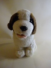 St Bernard puppy dog soft toy