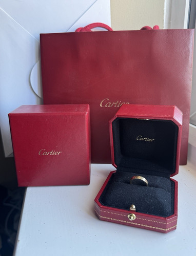 Cartier love wedding band ring - band,