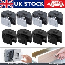 Square Push Button Catch Lock