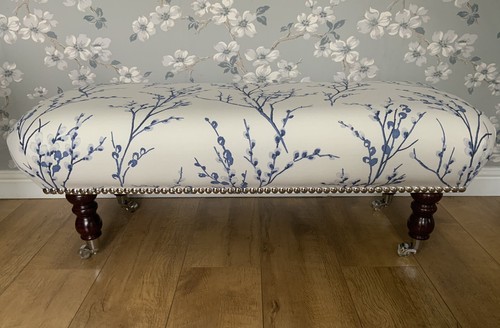 New footstool stool laura - footstool, in