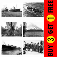 RMS Titanic White Star Line Picture Photo Poster Documents Print Collection Gift