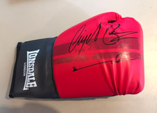 Nigel Benn & Chris Eubank Signed Boxing Glove with COA