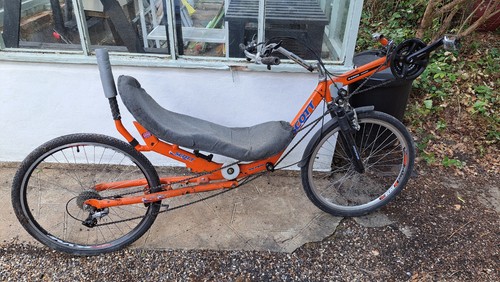 Recumbent bicycle - recumbent,