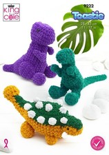 King Cole Dinosaurs Knitting