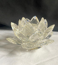 SWAROVSKI 123 CANDLEHOLDER – WATERLILY MEDIUM 010001