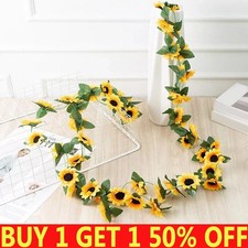 8ft Artificial Sunflower