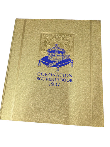 Coronation souvenir book - coronation, 1937