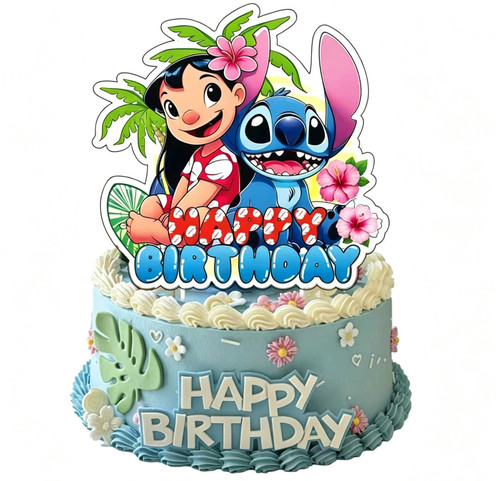 Stitch cake topper - stitch,
