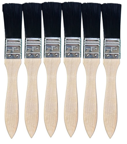 One inch paint brushes - paint,