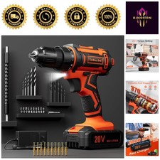 Versatile 20V Power Drill with