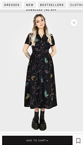 Disturbia black floral shirt - floral,