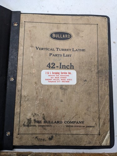 Bullard vertical turret lathe - vertical,
