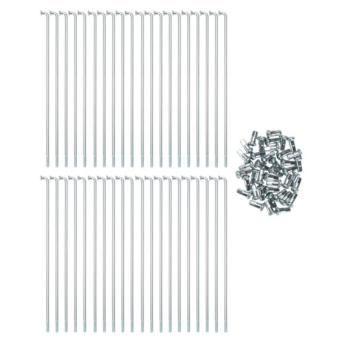 Spokes set 241 227 - set, 90/110°