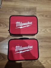 Milwaukee Bag M12 Soft Case Empty  13"x9"x3.75" X2