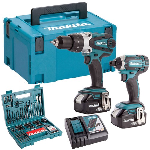 Makita dlx2145tj 18v twin kit - 18v,