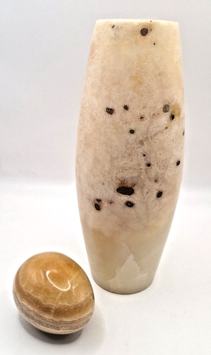 Vintage tall marble onyx - vintage, marble/onyx