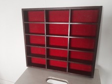 OLD WOODEN & VELVET LINED