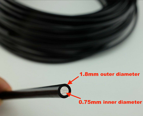 Fibre optic lighting cable - , in