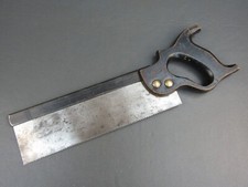 Vintage 10" steel backed tenon
