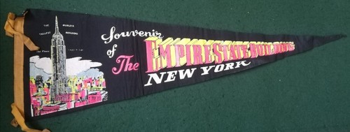 Old 1950s american pennant - old,
