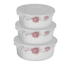 3Pc Porcelain Bowls Food