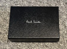 Paul Smith Wallet Box Black with Original Paper & Contents Excellent Condition!