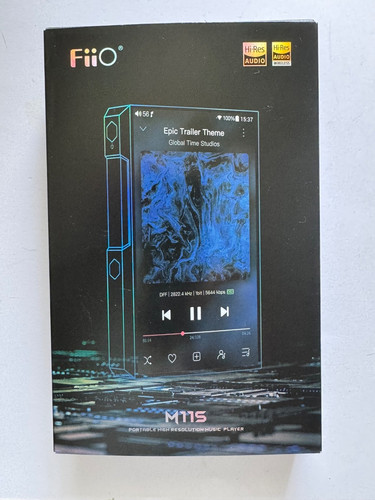 Fiio m11s res portable mp3 - hi-res,