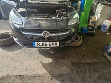 15 - 19  Vauxhall Corsa MK4 E 5Door - Front Bumper In Black Z22C Deep Marks