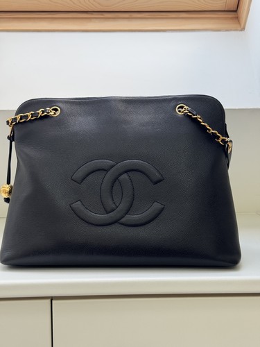 Chanel vintage timeless zip - cc,